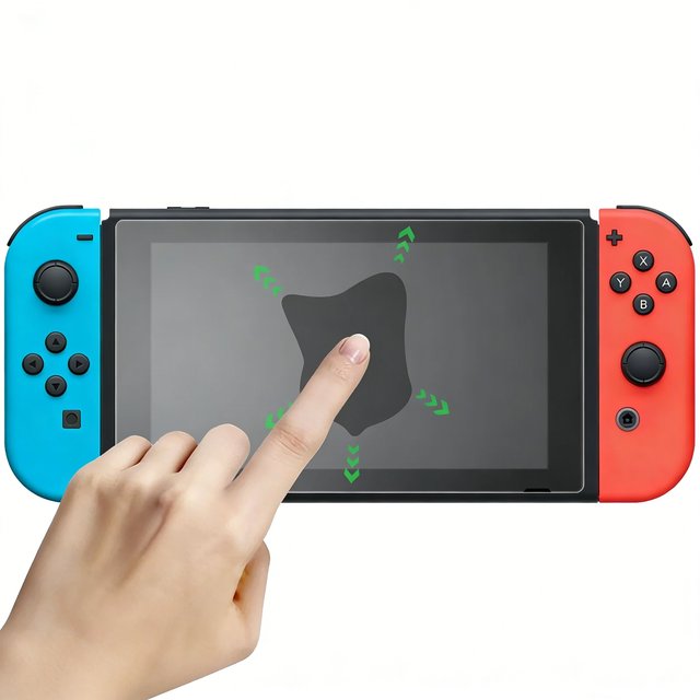 Custom Packaging 9H Tempered Glass for Nintendo for Switch OLED Screen Protector Anti-Blue Light Protective Film for Switch Lite