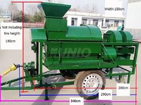 Machine à décortiquer et à égrener le maïs, le soja et le sorgho, à moteur diesel, pour la ferme, à vendre