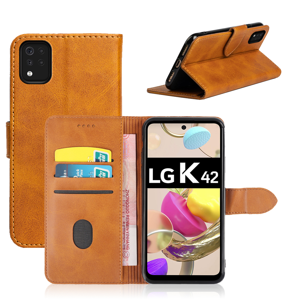 Aosailjet LG Velvet 5G Custodia, Custodia in Pelle PU Premium [Slot per Schede] [Chiusura Magnetica] [Funzione di Supporto] Cover a Libro per LG Velvet 5G (Rosso
