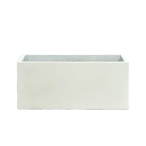 Jardinera Rectangular Larga y Grande, Resistente a la Corrosión, Estilo Moderno Minimalista, para Plantas Verdes, para Balcón o Exterior - Product Image 5