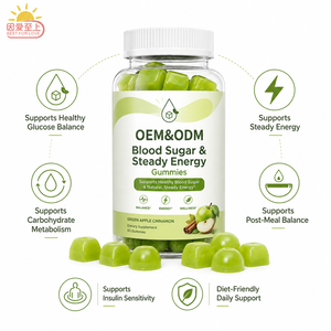 Gommose per il Controllo della Glicemia e l'Energia Costante OEM/ODM, Supporto Energetico Quotidiano, Gusto Mela Verde, Integratore in Gommose - Product Image 2
