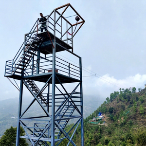 Torre de Actividades Múltiples Comercial para Parques de Aventura, Torre de Desafío al Aire Libre, Circuito de Cuerdas, Elementos de Escalada, Acero Metálico - Product Image 1