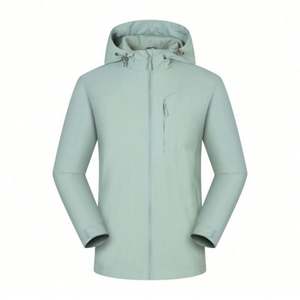 Custom Logo Sportswear Woolen Plush Knitting Wholesale Soft <b>Shell</b> Pullover Jacket Hoodie Jacket Waterproof Breathable Zipper - Product Image 5