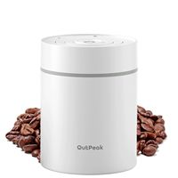 Pot de stockage de café automatique sous vide pour la maison, 8,8 oz (500 ml), rechargeable, hermétique, pour grains de café