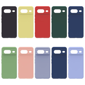 Funda de silicona líquida para Google <span class=keywords><strong>Pixel</strong></span> 8, 8 Pro, 7, 7A, precio <span class=keywords><strong>barato</strong></span>, 2023 - Product Image 2