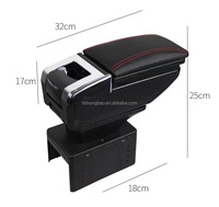 Boîte de rangement universelle pour accoudoir de voiture avant - Style professionnel pliable