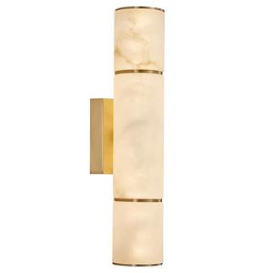 Lampes murales à LED de style moderne de type cylindrique en marbre pour la <span class=keywords><strong>d</strong></span>écoration intérieure Éclairage à LED <span class=keywords><strong>Chambre</strong></span> à coucher Salon Éclairage mural - Product Image 1