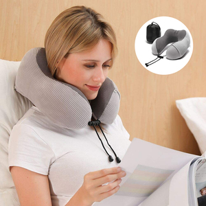 Supporto per la personalizzazione Design speciale Memory Foam cuscino per il collo a forma di U supporto per collo e guance cuscino per il collo da viaggio portatile più piccolo - Product Image 4