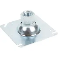 Cabide giratório da fixação com tubo para caixa de metal octogon e anel