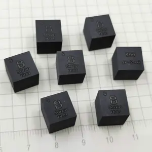 Boron 'Metal' 10mm Density Cube 99.95% for Element Collection