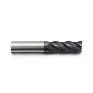 Su misura di Taglio Strumenti di Fresatura In Metallo Duro 4 Flauto Raggio Angolo End Mills hardstone inserto in metallo duro