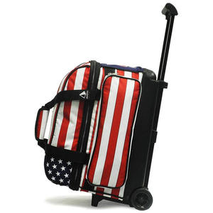 Free Sample Brunswick 2 Ball Detachable Bowling <b>Roller</b> <b>Bag</b> with Foam Holder and Separate Shoe <b>Bag</b> Bowling Accessories - Product Image 1