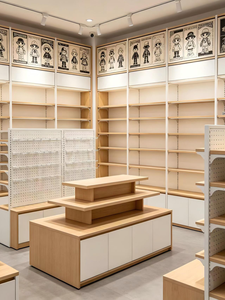 Produk Toko Serba Ada Terbaik Korea Kiss Beauty Makeup Products Rak Miniso Rak Bisnis Logam Putih - Product Image 3