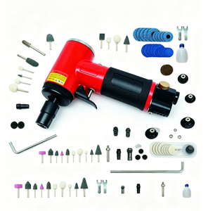 Amoladora neumática con mandril de 3/6 mm, 15000 RPM, 61 accesorios, máquina pulidora de metales, alta velocidad, estabilidad, precisión y control. - Product Image 3
