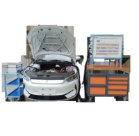 Automotive Pure Electric Vehicle Comprehensive Online Training Metal Teaching Instrument for Student Learning Sanxiang
