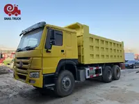Second hand dump trucks tipper truck used 10 wheels low price sinotruk howo