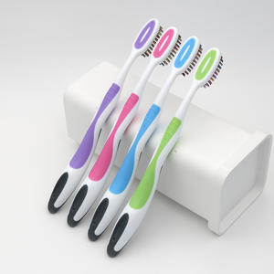 <span class=keywords><strong>Brosse</strong></span> à dents adulte avec fonction de nettoyage de la langue Poils moyens <span class=keywords><strong>ou</strong></span> durs Carte blister individuelle d'usine professionnelle - Product Image 6