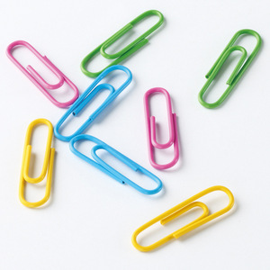 Comix Round Paper <b>Clips</b> 29mm Mixed Colors 120 Pcs Office Supplies - Product Image 4