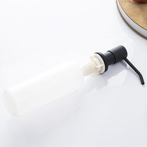 Distributeur de savon Chengming en acier inoxydable 304 avec bouteille en plastique, à pression manuelle, pour évier de cuisine - Product Image 2