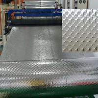 Rouleau à bulles d'aluminium réfléchissant pour plafond, chambre froide, mur extérieur, sol, garage.