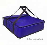 Sac isotherme pour pizza grande capacité 16 pouces avec logo client – Sac de livraison de pizza robuste avec poignée renforcée