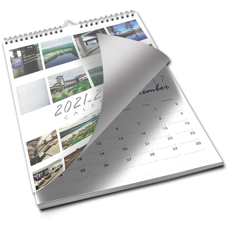 Promotional Custom Coloring Printing 2024 2025 Daily Wall Calendar