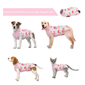 Traje de esterilización de tela <span class=keywords><strong>para</strong></span> mascotas al por mayor, traje de cirugía <span class=keywords><strong>para</strong></span> mascotas antilamidas, traje de recuperación quirúrgica suave y transpirable <span class=keywords><strong>para</strong></span> <span class=keywords><strong>perros</strong></span> y gatos, paño de protección - Product Image 3