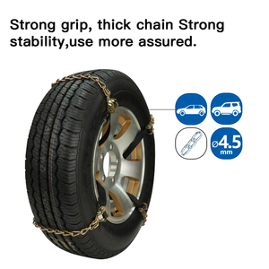 Cadenas de Nieve de Emergencia para Automóviles BOHU, Cadenas de Seguridad para Ruedas de Automóviles, Camiones y Tractores - Product Image 5