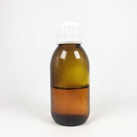 Bouteille de sirop contre la toux à l'érable liquide en verre ambré écologique de 200 ml, 250 ml, 8 oz, avec bouchon en plastique inviolable