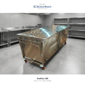 อ่างล้างมือเคลื่อนที่สำหรับผู้ป่วย โรงพยาบาล คลาส II ทำจากสแตนเลส - Product Image 4