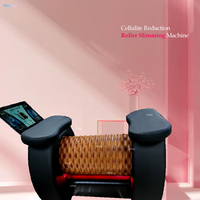 Appareil de massage lymphatique à rouleaux, Chaise de massage à rouleaux, Appareil de remodelage corporel à billes internes