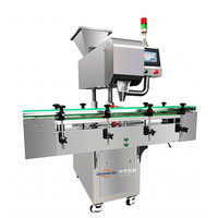 Machine de comptage entièrement automatique à 16 canaux Zhongjie, haute précision, pour flacons de comprimés, 20-80 flacons/minute, facile à utiliser, double commande