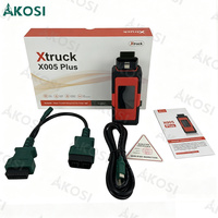 Escáner de Diagnóstico para Camiones de Trabajo Pesado Xtruck X005 Plus, Probador de ECU, DPF, SCR, EGR, Herramienta Lectora de Códigos de Error de Sistema Completo