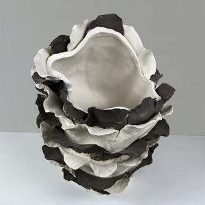 Jarrón de Cerámica Chino Antiguo Hecho a Mano, Jarrón Decorativo de Porcelana de Alta Calidad para el Hogar, Jarrón Creativo Rústico para Flores, Decoración de Piso de Hotel - Product Image 4