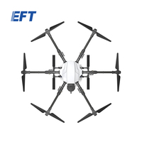 Drone agricole haute performance EFT E610P, pulvérisateur, châssis, machine agricole intelligente autonome pour la pulvérisation de précision