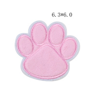 Venta al por mayor de avena bordada, ropa de moda personalizada, apliques diferentes tipos de perro, parches bordados personalizados para planchar