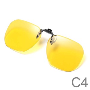 Clip On lật lên ống kính phân cực cho kính mắt theo toa UV400 Sun Glasses Over Eyewear PC ống kính kính mát - Product Image 6