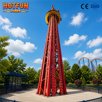 Manège Drop Tower de conception nouvelle, équipement de parc d'attractions, tour rotative, vente directe d'usine en Chine