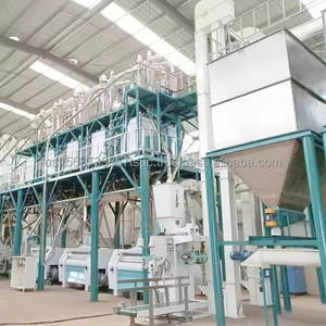 Solisfer Automatic Maize Flour Milling <b>Machine</b> with Motor 150KW High Capacity - Product Image 5