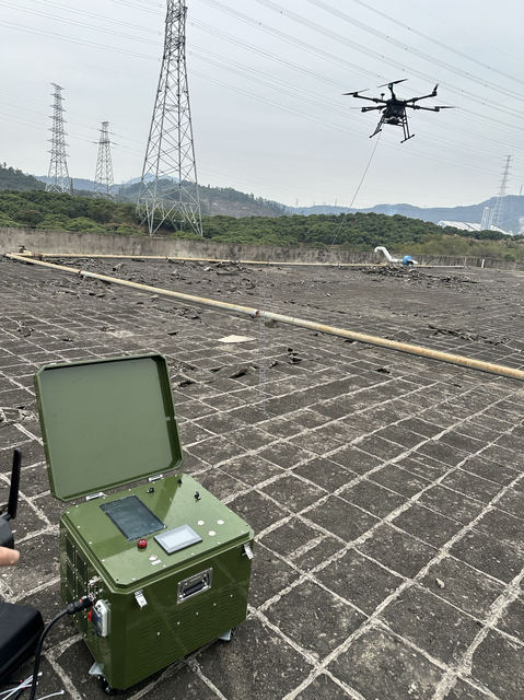 Tethered Drone System Advertising Panel Tethered Drone for Advertising