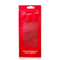Pochette en plastique poly zip-lock imprimée personnalisée au détail Sac d'emballage pour câble de chargement USB pour chargeur en Mylar pour supermarché