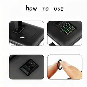 Espejo de Vanidad Redondo con Iluminación LED para Cosméticos de Escritorio, con Luces, Personalizado, de Doble Cara y con Aumento - Product Image 5