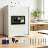 Coffre-fort électronique numérique XBT-Wholesale pour la maison, l'hôtel, le bureau, en acier, avec mot de passe électronique