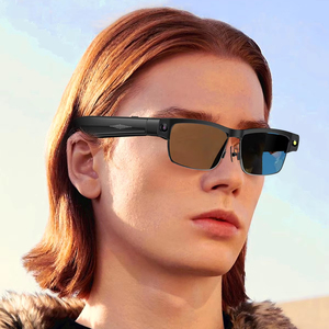 نظارات ذكية عالية الجودة قابلة للتخصيص مع كاميرا للدردشة المرئية وتقنية GPT، نظارات ذكية مخصصة طراز L802-1 - Product Image 1