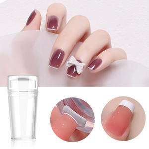 Prix usine discount Transparent Français Ongles Impression Nail Art Estampage Plaque Manucure Gelée Silicone Tête Nail <span class=keywords><strong>Stamper</strong></span> - Product Image 5