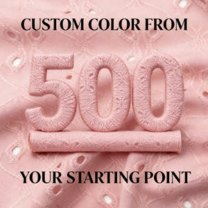 Robes pour femmes en poly spandex personnalisables, œillets transparents, tissu jacquard tricoté 3D luxueux et doux, teint pour les vêtements - Product Image 4