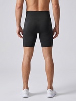 Short de compression trois-quarts en nylon pour la course de marathon et la course de longue distance, idéal pour l'entraînement en extérieur et la compétition, coupe ajustée, pour hommes et femmes