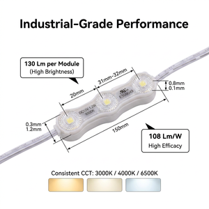 Module LED extérieur étanche 12V 2835 pour lettres lumineuses, avec driver, qualité certifiée UL - Product Image 5