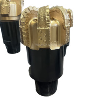 Foret PDC de haute qualité 9 1/2 "9 7/8 pouces, meilleur prix d'usine, mèches diamantées pour le corps en acier de forage de puits d'eau/pétrole