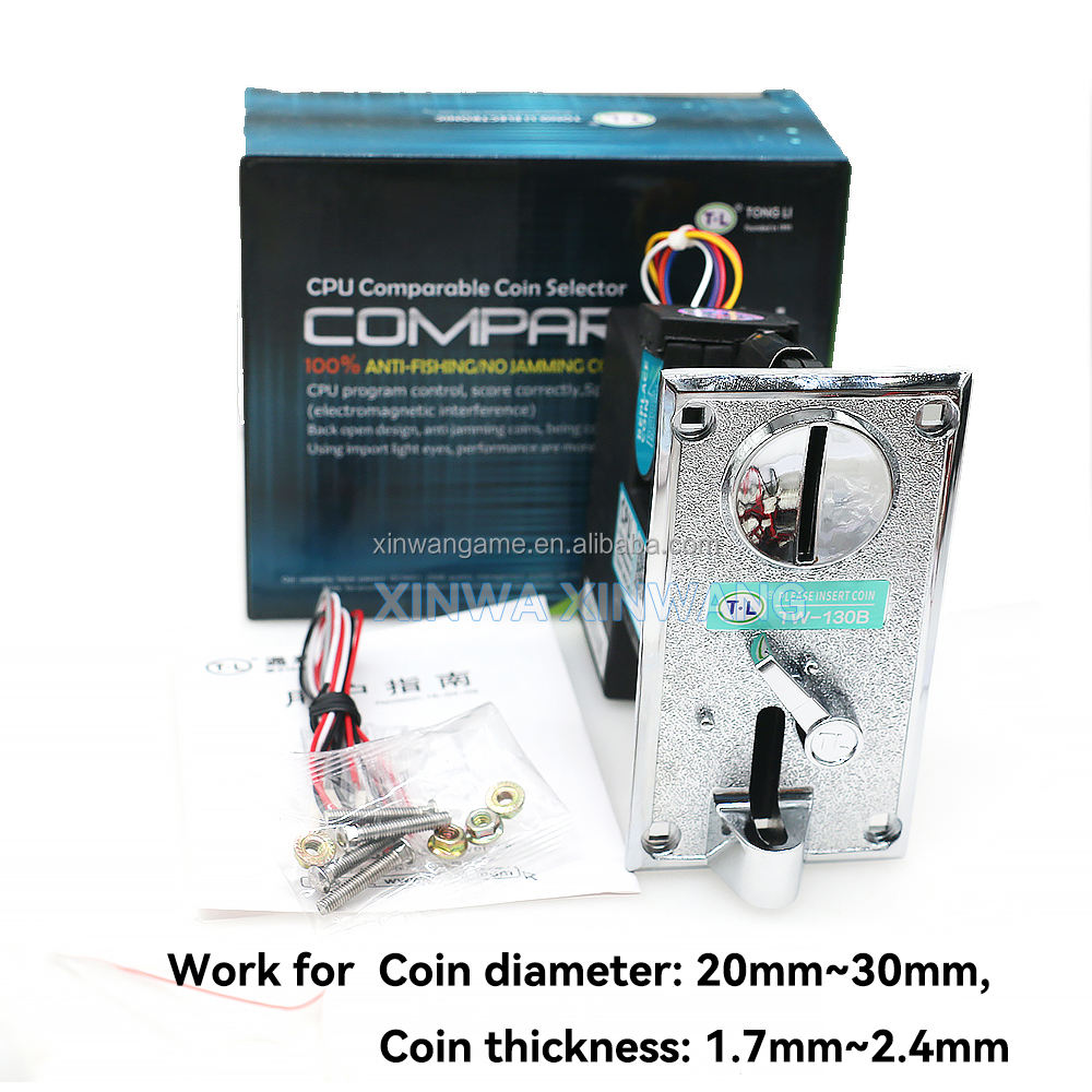 TL Metal Electronic Coin Dispenser Game Machine TW130B